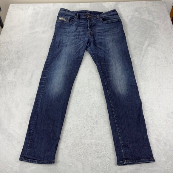 Diesel Buster Regular Slim Tapered Jeans Men’s Size 34 x 32 US - Picture 1 of 14